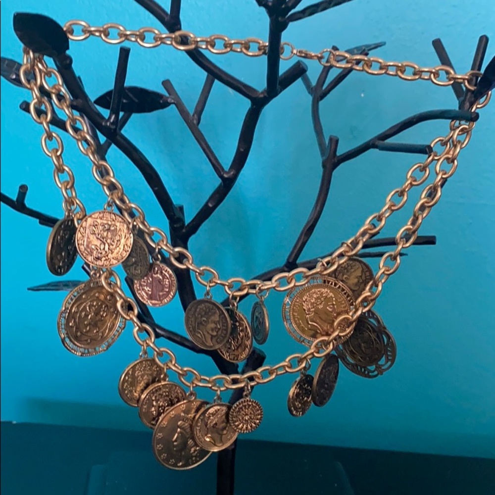 Gold Coin Necklace